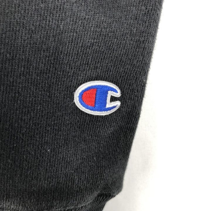 Champion REVERSE WEAVE Reverse Weave Sweat Pullover Hoodie Men's M cotton black type Vintage Second Hand
