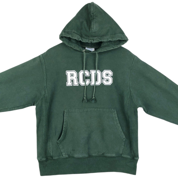 Champion REVERSE WEAVE Reverse Weave College Sweat Pullover Hoodie Men's M cotton Green type dark green Vintage Second Hand