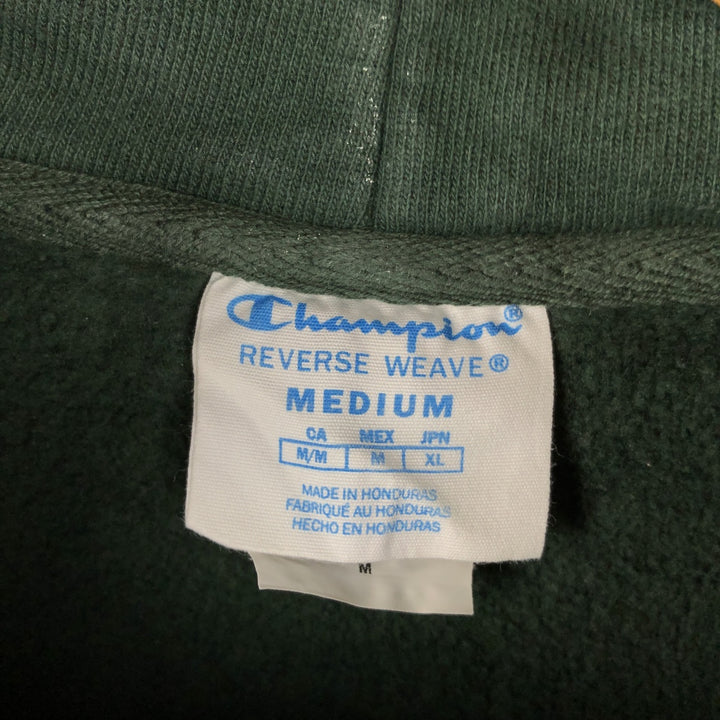 Champion REVERSE WEAVE Reverse Weave College Sweat Pullover Hoodie Men's M cotton Green type dark green Vintage Second Hand