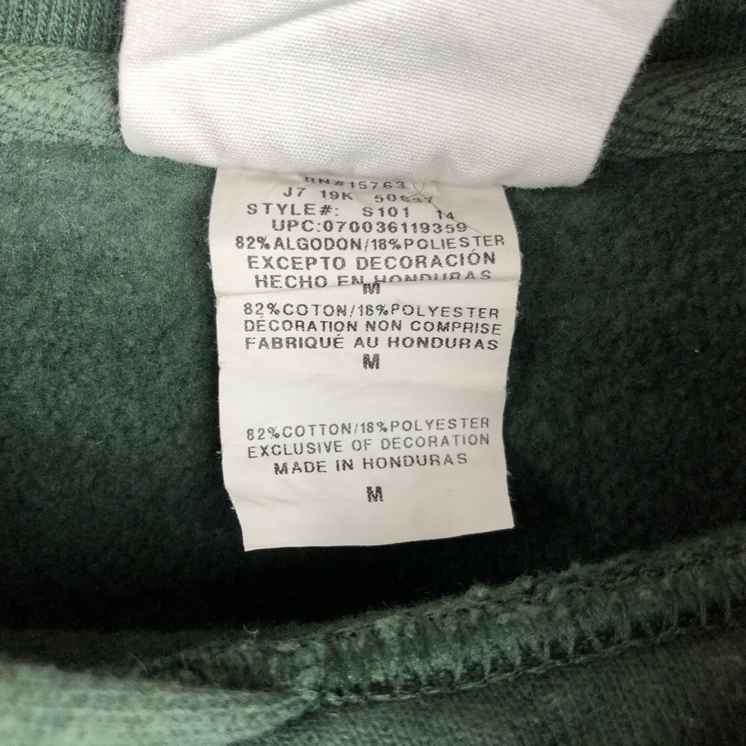 Champion REVERSE WEAVE Reverse Weave College Sweat Pullover Hoodie Men's M cotton Green type dark green Vintage Second Hand