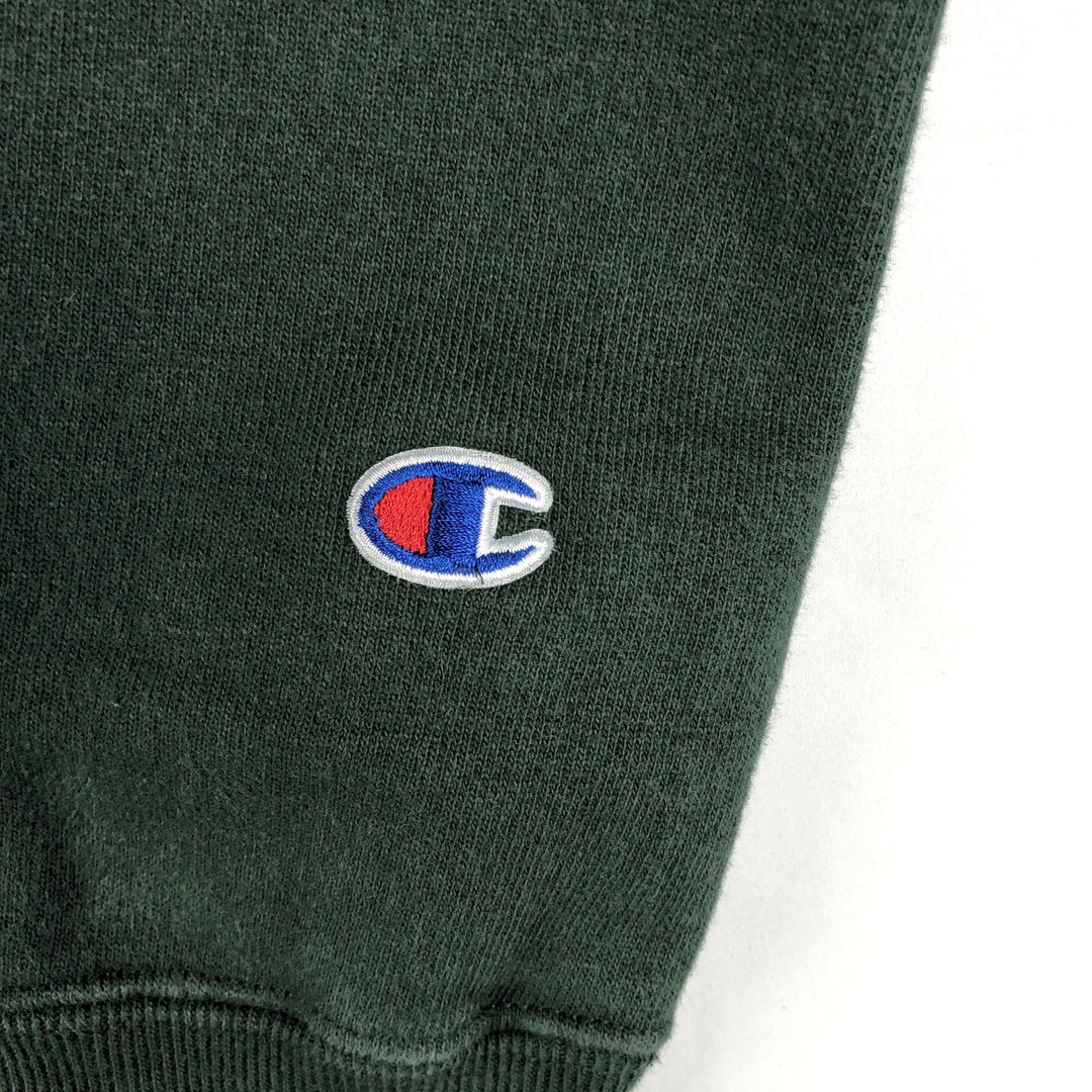 Champion REVERSE WEAVE Reverse Weave College Sweat Pullover Hoodie Men's M cotton Green type dark green Vintage Second Hand