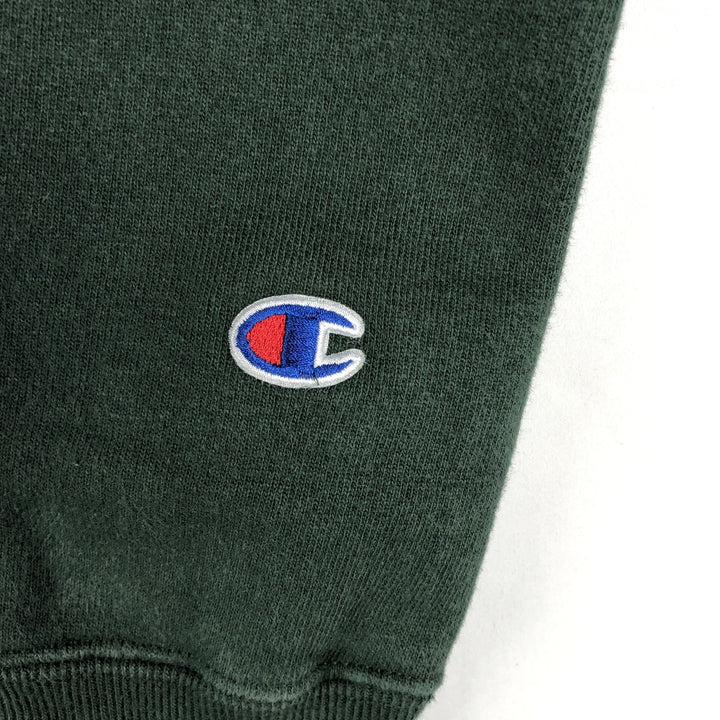 Champion REVERSE WEAVE Reverse Weave College Sweat Pullover Hoodie Men's M cotton Green type dark green Vintage Second Hand
