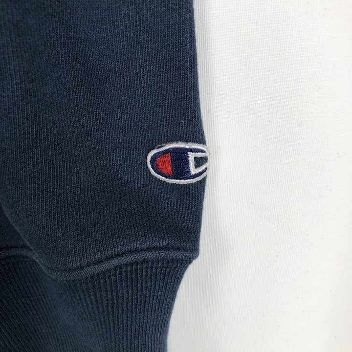 Champion PREMIUM REVERSE WEAVE Premium Reverse Weave Sweat Pullover Hoodie Men's L size cotton navy blue type Vintage Second Hand