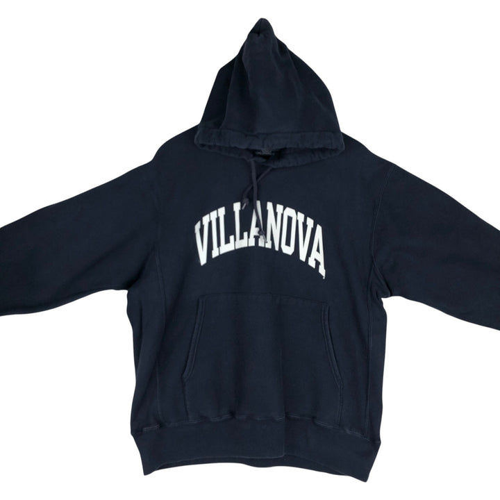 2000'S Champion Original Reverse Weave College Pullover Hoodie, Men's Size L cotton navy blue type Vintage Second Hand