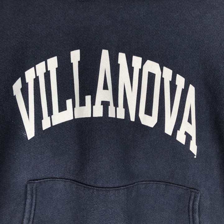 2000'S Champion Original Reverse Weave College Pullover Hoodie, Men's Size L cotton navy blue type Vintage Second Hand