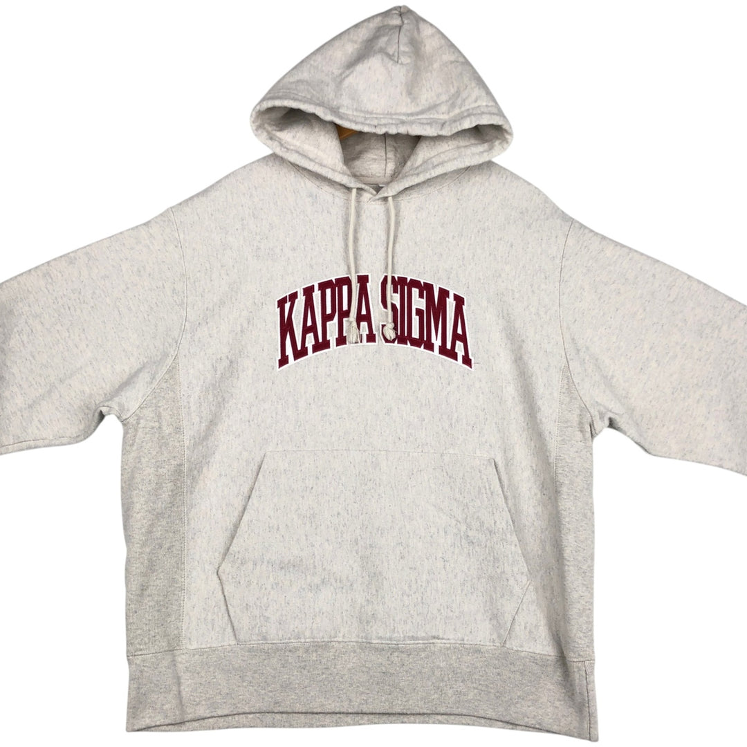 Champion REVERSE WEAVE Reverse Weave College Sweat Pullover Hoodie Men's L size cotton gray type Vintage Second Hand