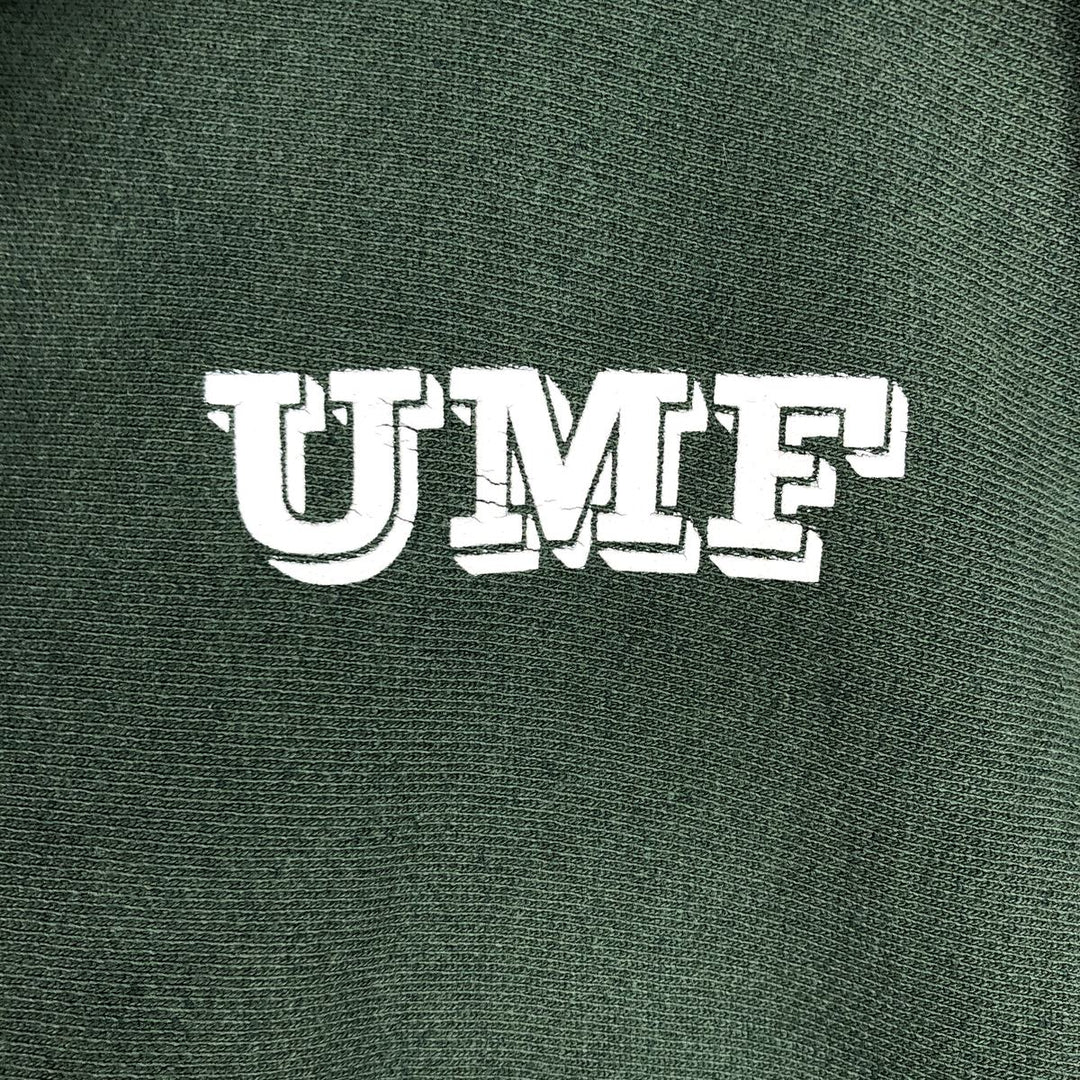 00'S Champion Premium Reverse Weave College Sweat Pullover Hoodie, Men's Size L unclear Green type dark green Vintage Second Hand