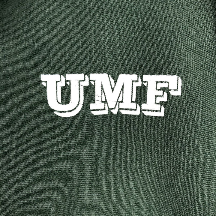 00'S Champion Premium Reverse Weave College Sweat Pullover Hoodie, Men's Size L unclear Green type dark green Vintage Second Hand