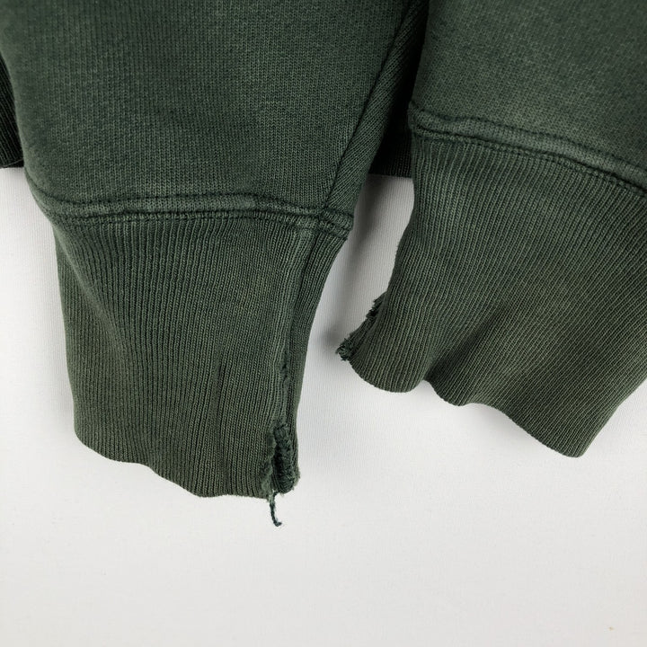00'S Champion Premium Reverse Weave College Sweat Pullover Hoodie, Men's Size L unclear Green type dark green Vintage Second Hand