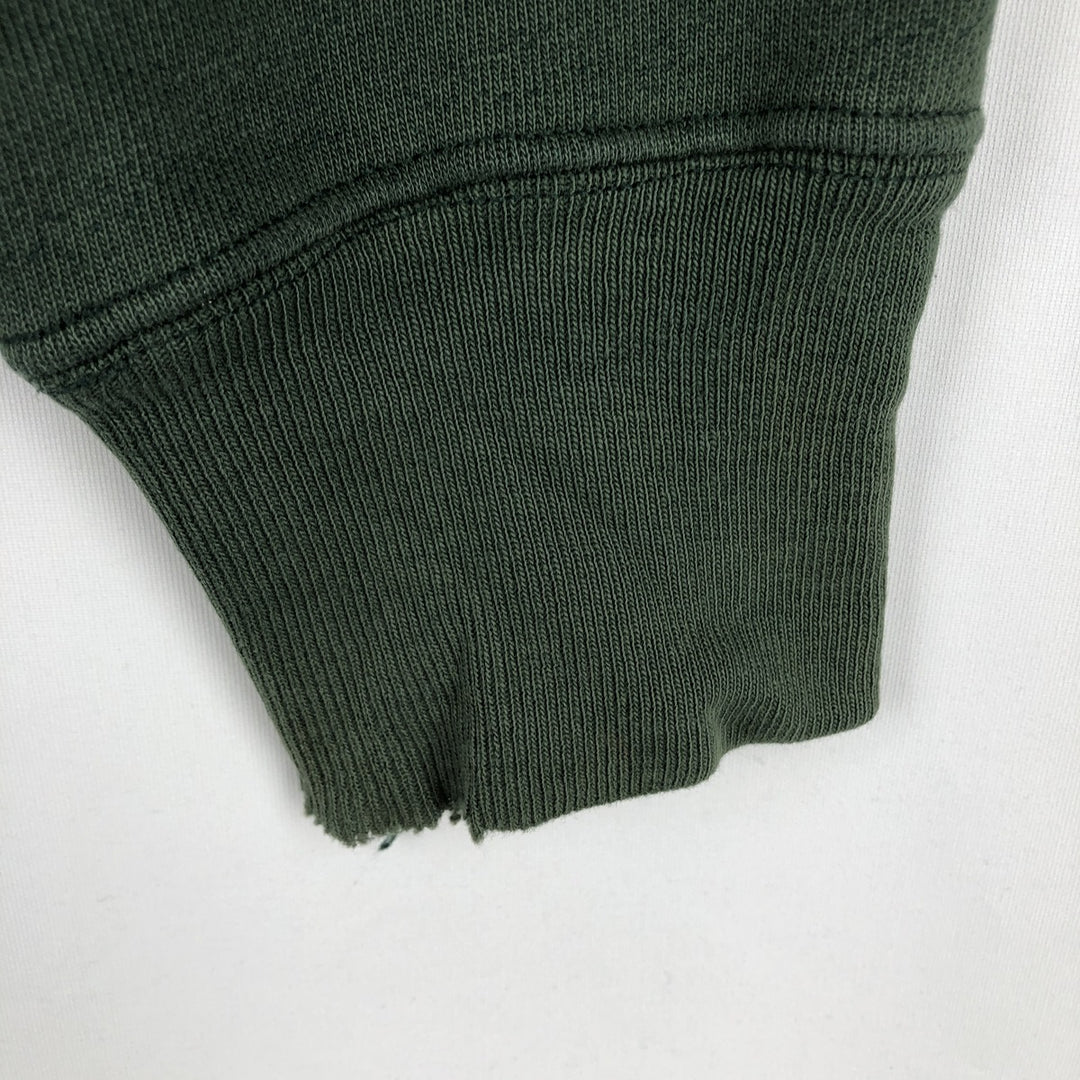 00'S Champion Premium Reverse Weave College Sweat Pullover Hoodie, Men's Size L unclear Green type dark green Vintage Second Hand