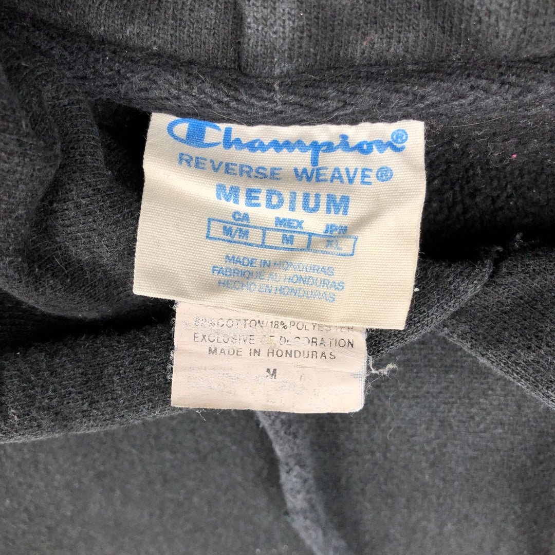 Champion REVERSE WEAVE Reverse Weave Sweat Pullover Hoodie Men's M cotton black type Vintage Second Hand