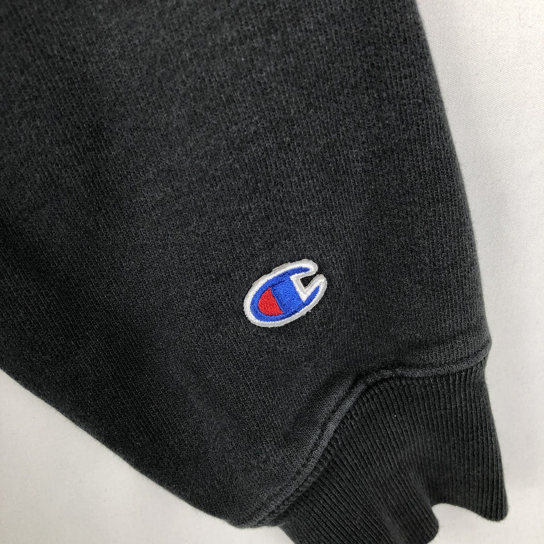 Champion REVERSE WEAVE Reverse Weave Sweat Pullover Hoodie Men's M cotton black type Vintage Second Hand