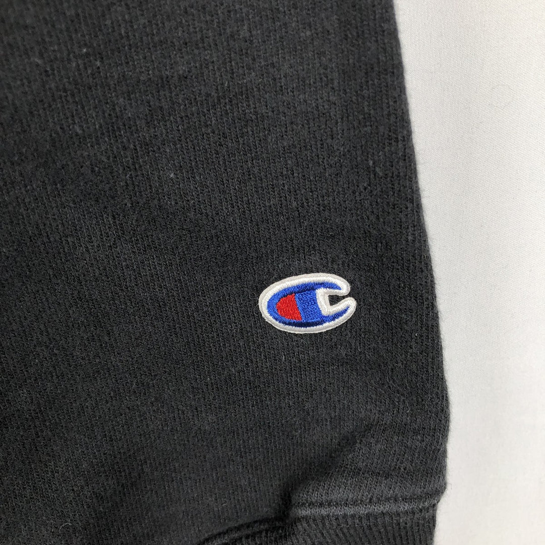 Champion REVERSE WEAVE Reverse Weave College Sweat Pullover Hoodie Men's M cotton black type Vintage Second Hand