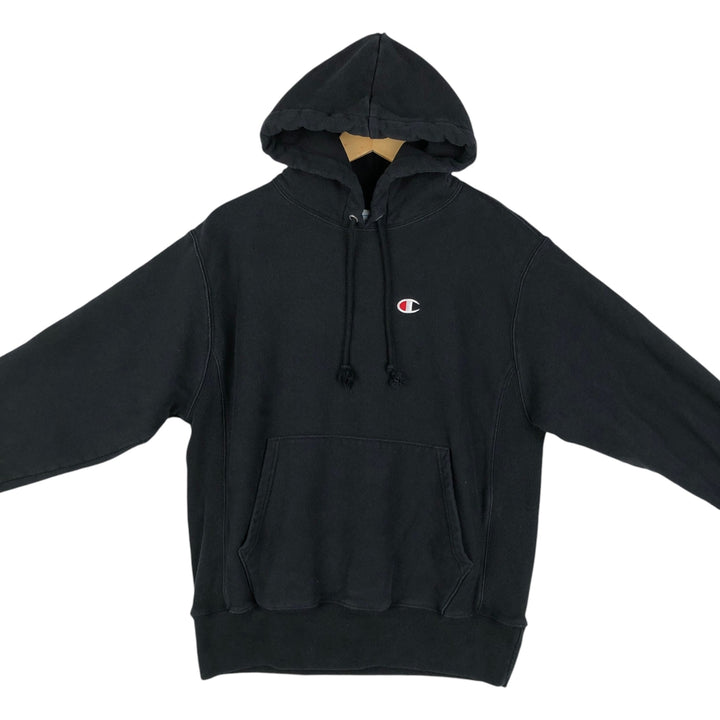 Champion REVERSE WEAVE Reverse Weave Sweat Pullover Hoodie Men's M cotton black type Vintage Second Hand