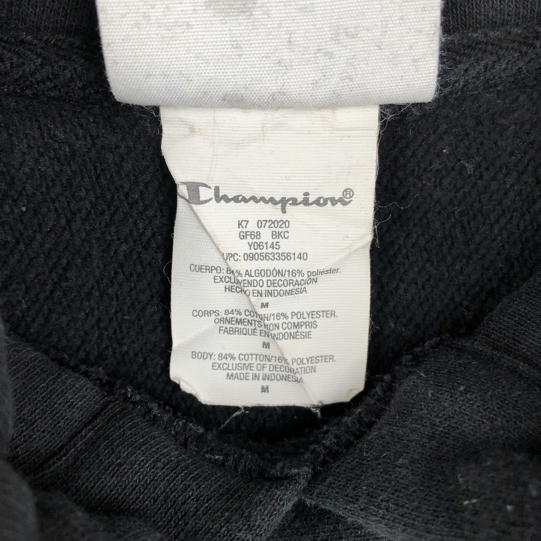 Champion REVERSE WEAVE Reverse Weave Sweat Pullover Hoodie Men's M cotton black type Vintage Second Hand