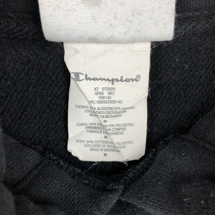 Champion REVERSE WEAVE Reverse Weave Sweat Pullover Hoodie Men's M cotton black type Vintage Second Hand