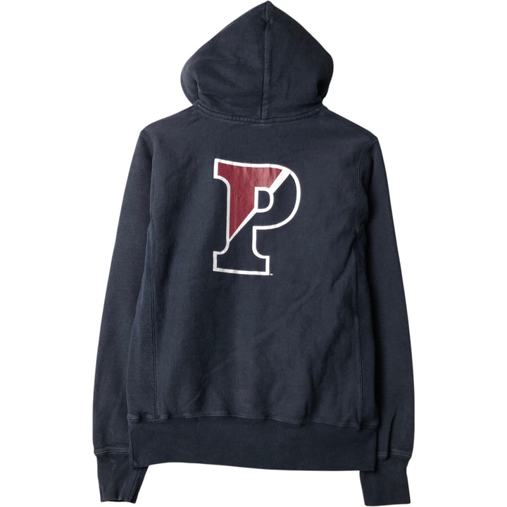 Champion Reverse Weave PENN University of Pennsylvania College Sweat Pullover Hoodie (Men's Size S) cotton navy blue type Vintage Second Hand