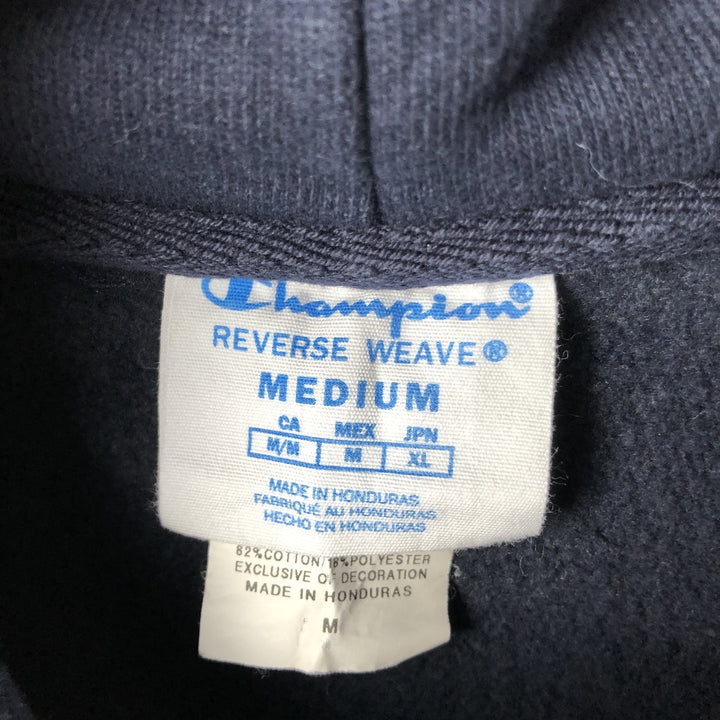 Champion Reverse Weave Dell Technologies Advertising Sweat Pullover Hoodie, Men's Size M (approx.) cotton navy blue type Vintage Second Hand