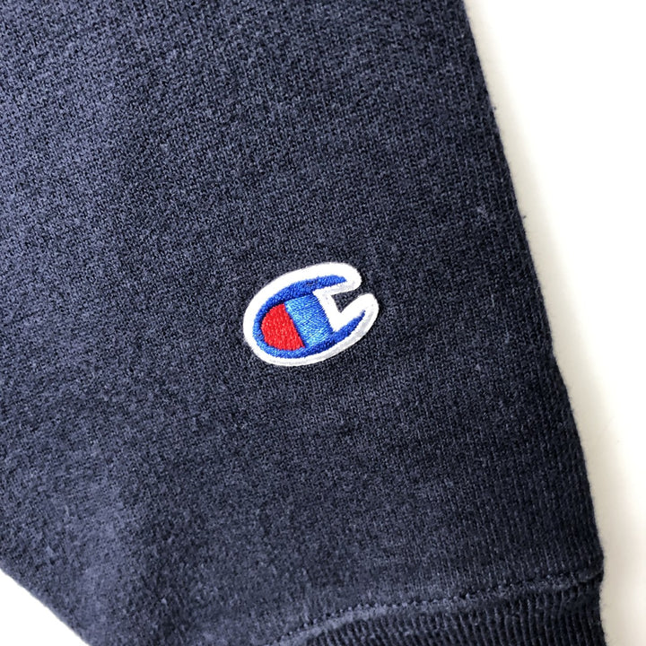 Champion Reverse Weave Dell Technologies Advertising Sweat Pullover Hoodie, Men's Size M (approx.) cotton navy blue type Vintage Second Hand