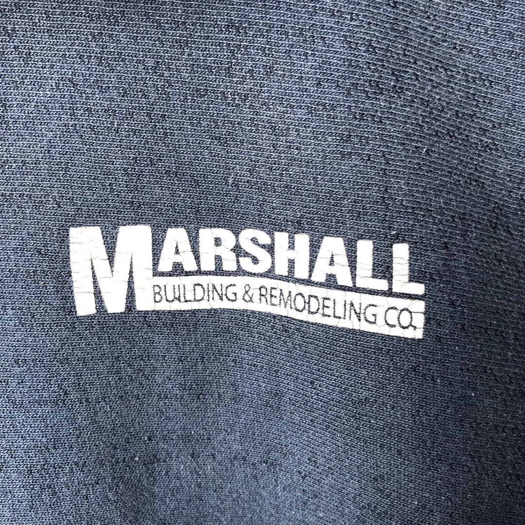 2000'S Champion Premium Reverse Weave Advertising Sweat Pullover Hoodie, Men's Size XL (approx.) cotton navy blue type Vintage Second Hand