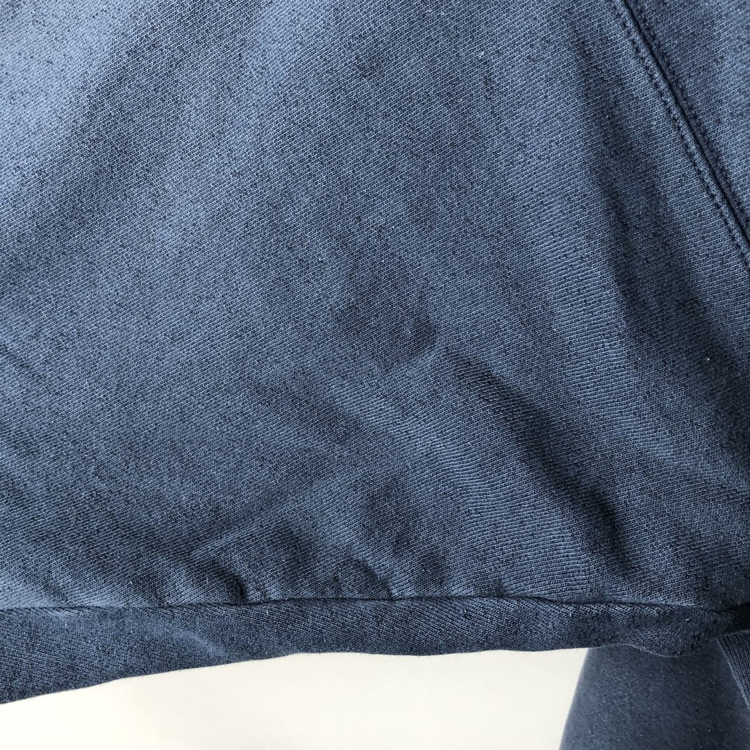 2000'S Champion Premium Reverse Weave Advertising Sweat Pullover Hoodie, Men's Size XL (approx.) cotton navy blue type Vintage Second Hand