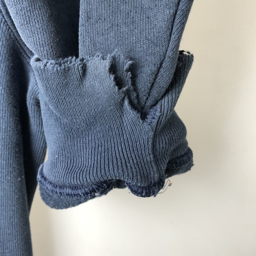 2000'S Champion Premium Reverse Weave Advertising Sweat Pullover Hoodie, Men's Size XL (approx.) cotton navy blue type Vintage Second Hand