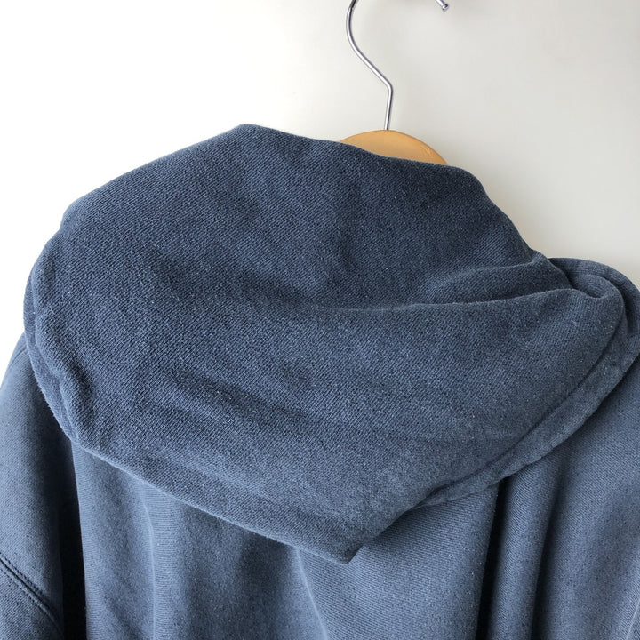 2000'S Champion Premium Reverse Weave Advertising Sweat Pullover Hoodie, Men's Size XL (approx.) cotton navy blue type Vintage Second Hand