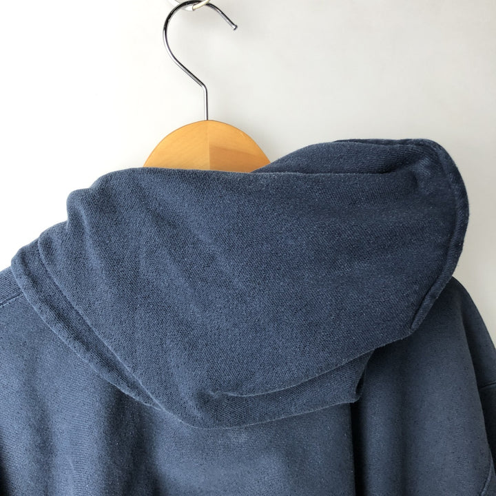 2000'S Champion Premium Reverse Weave Advertising Sweat Pullover Hoodie, Men's Size XL (approx.) cotton navy blue type Vintage Second Hand