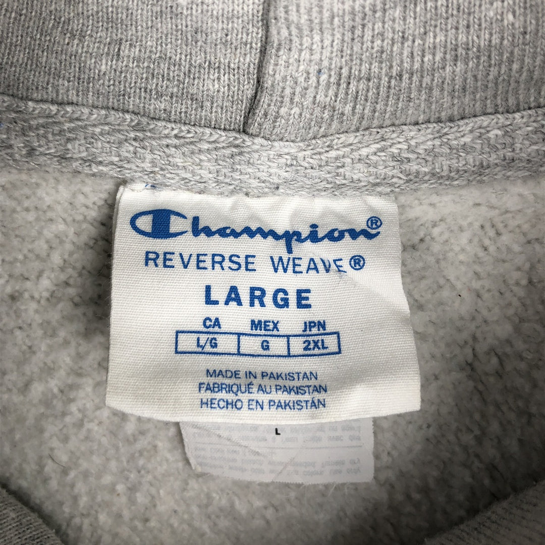 Champion REVERSE WEAVE Reverse Weave Sweat Pullover Hoodie Men's L size cotton gray type Vintage Second Hand
