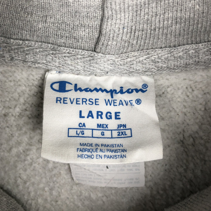 Champion REVERSE WEAVE Reverse Weave Sweat Pullover Hoodie Men's L size cotton gray type Vintage Second Hand