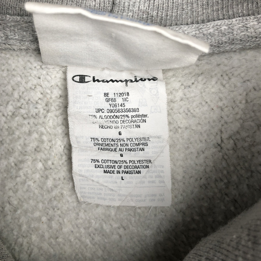 Champion REVERSE WEAVE Reverse Weave Sweat Pullover Hoodie Men's L size cotton gray type Vintage Second Hand