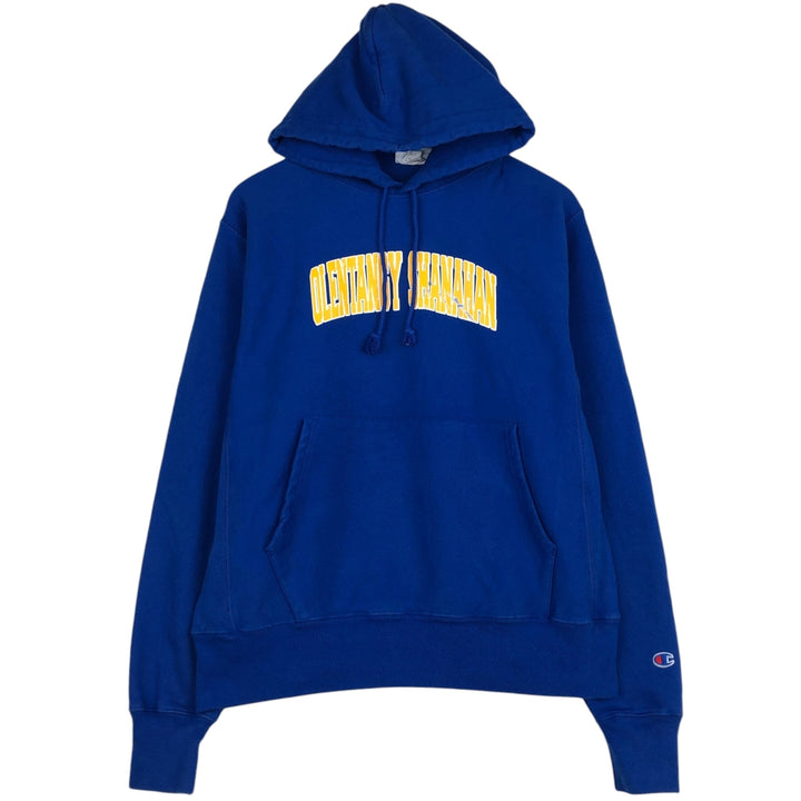 Champion REVERSE WEAVE Reverse Weave College Sweat Pullover Hoodie Men's M cotton blue type Vintage Second Hand