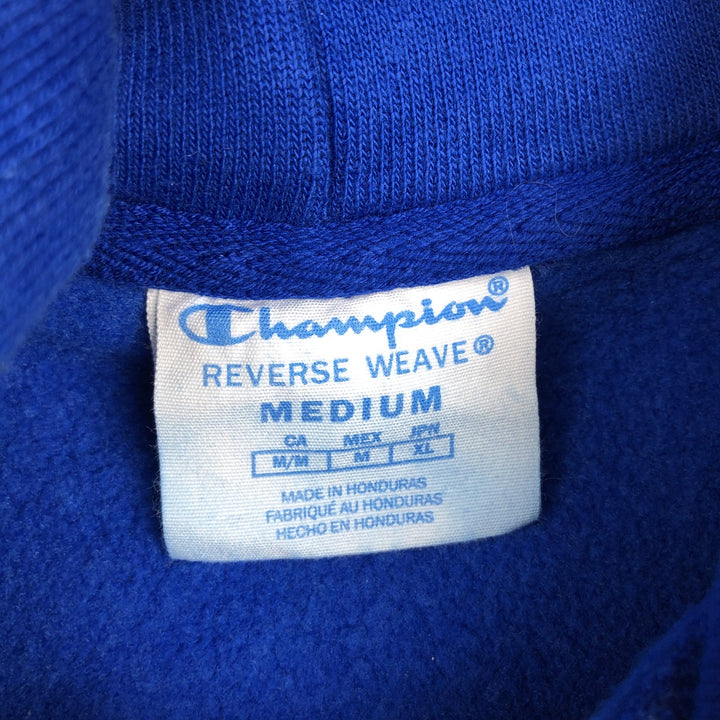 Champion REVERSE WEAVE Reverse Weave College Sweat Pullover Hoodie Men's M cotton blue type Vintage Second Hand