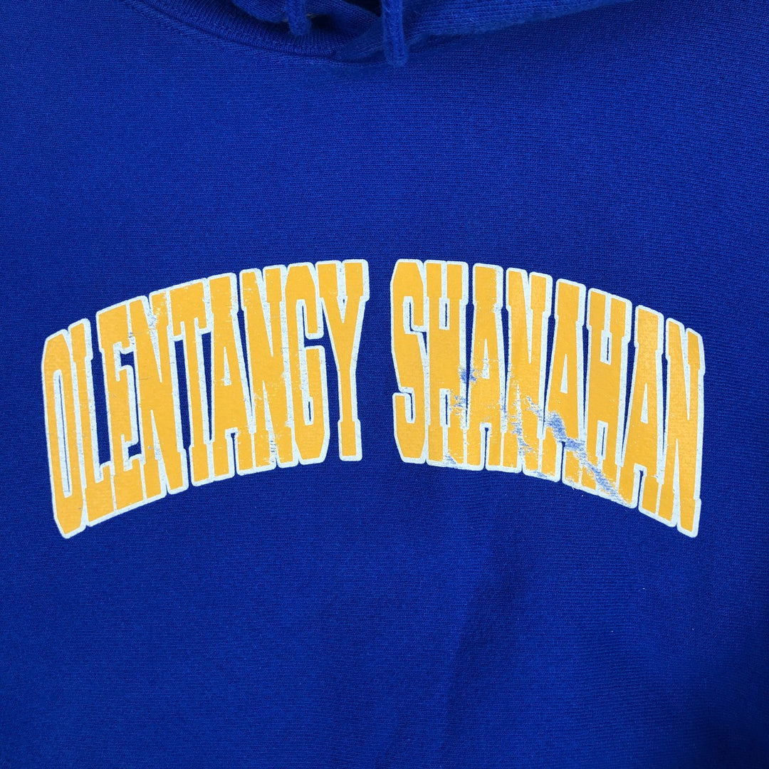 Champion REVERSE WEAVE Reverse Weave College Sweat Pullover Hoodie Men's M cotton blue type Vintage Second Hand