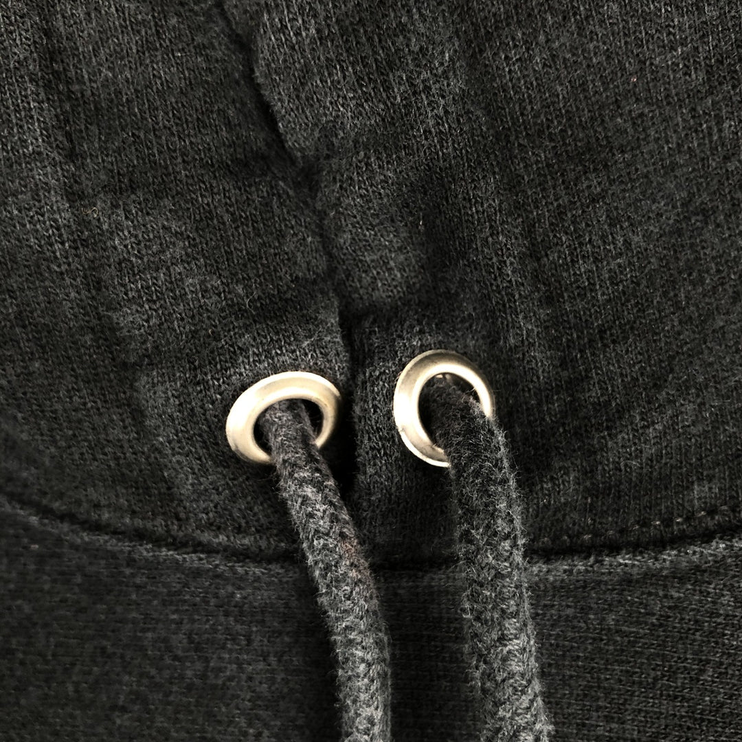 Champion REVERSE WEAVE Advertising Sweat Pullover Hoodie, Men's XL (approx.) cotton black type Vintage Second Hand