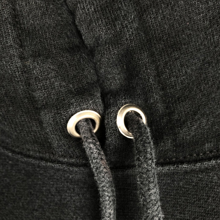 Champion REVERSE WEAVE Advertising Sweat Pullover Hoodie, Men's XL (approx.) cotton black type Vintage Second Hand