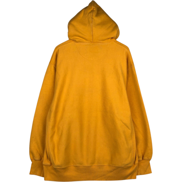 Champion College Sweat Pullover Hoodie, Men's Size L cotton yellow type Vintage Second Hand