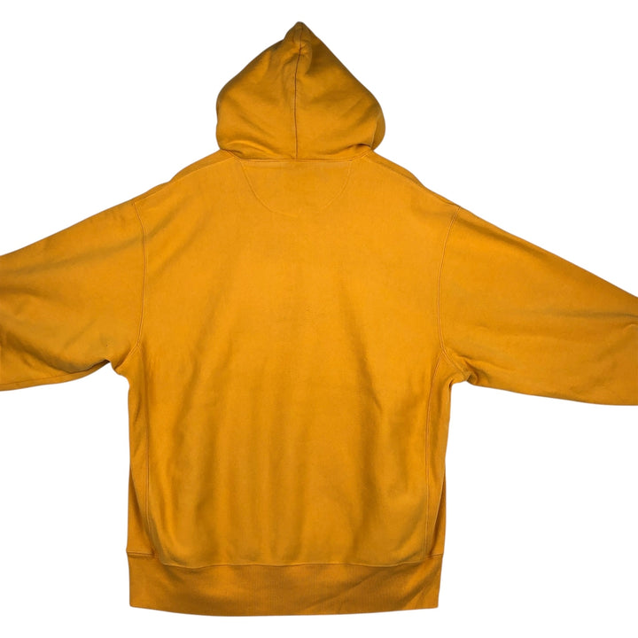 Champion College Sweat Pullover Hoodie, Men's Size L cotton yellow type Vintage Second Hand