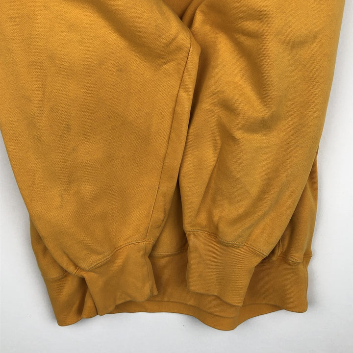 Champion College Sweat Pullover Hoodie, Men's Size L cotton yellow type Vintage Second Hand