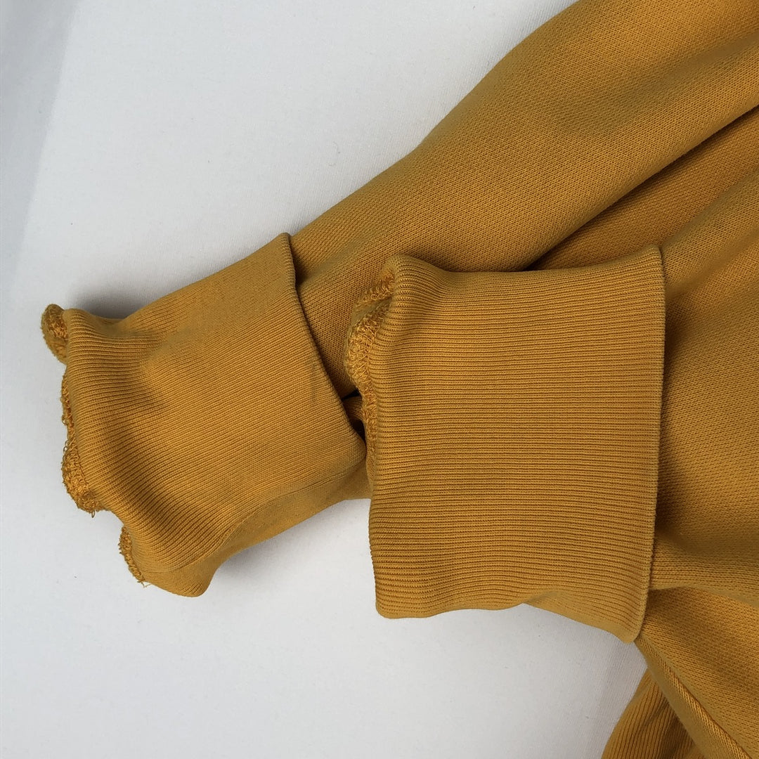 Champion College Sweat Pullover Hoodie, Men's Size L cotton yellow type Vintage Second Hand