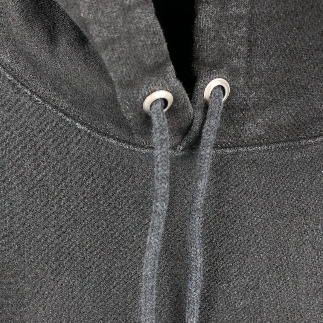 Champion REVERSE WEAVE Reverse Weave Sweat Pullover Hoodie Men's L size cotton black type Vintage Second Hand