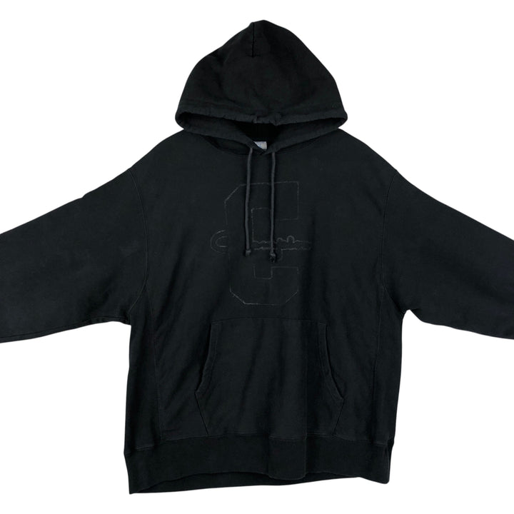 Champion REVERSE WEAVE Reverse Weave Sweat Pullover Hoodie Men's XL unclear black type Vintage Second Hand