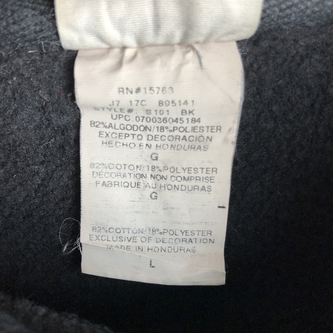 Champion Reverse Weave Advertising Sweat Pullover Hoodie, Men's Size L (approx.) cotton black type Vintage Second Hand