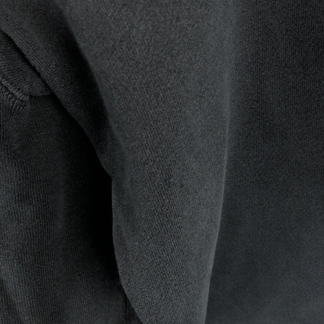 Champion Reverse Weave Advertising Sweat Pullover Hoodie, Men's Size L (approx.) cotton black type Vintage Second Hand