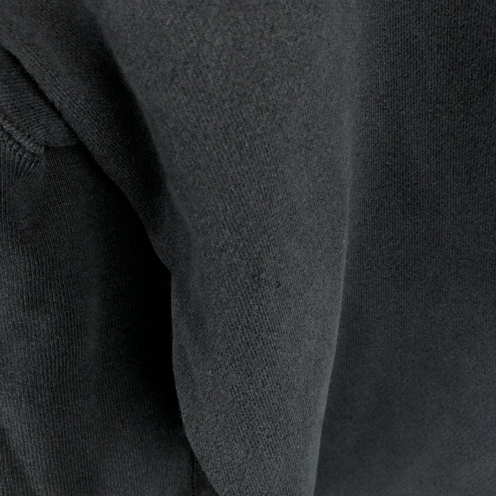 Champion Reverse Weave Advertising Sweat Pullover Hoodie, Men's Size L (approx.) cotton black type Vintage Second Hand