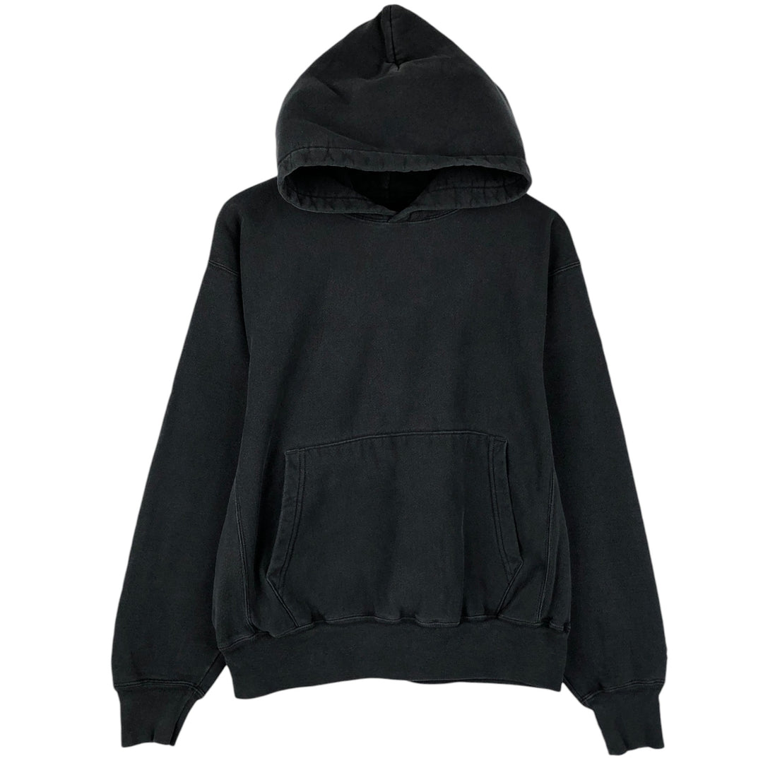 Champion Premium Reverse Weave Sweat Pullover Hoodie (Men's Size M) cotton black type Vintage Second Hand