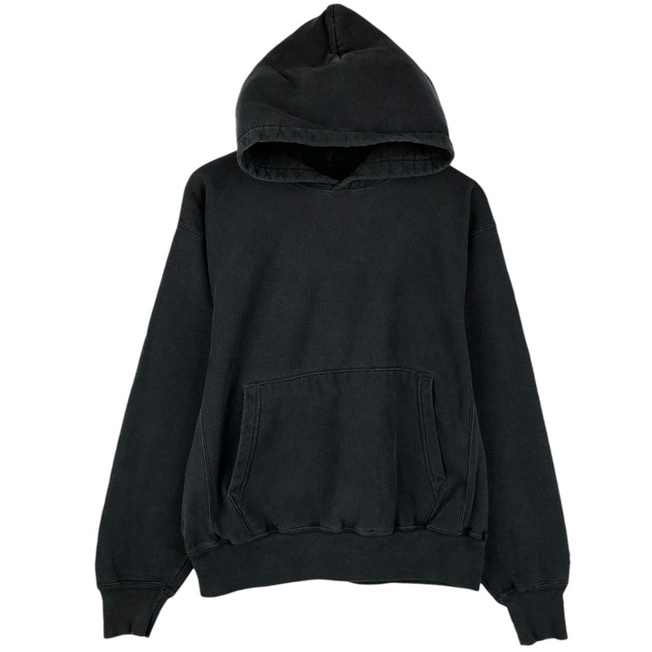 Champion Premium Reverse Weave Sweat Pullover Hoodie (Men's Size M) cotton black type Vintage Second Hand
