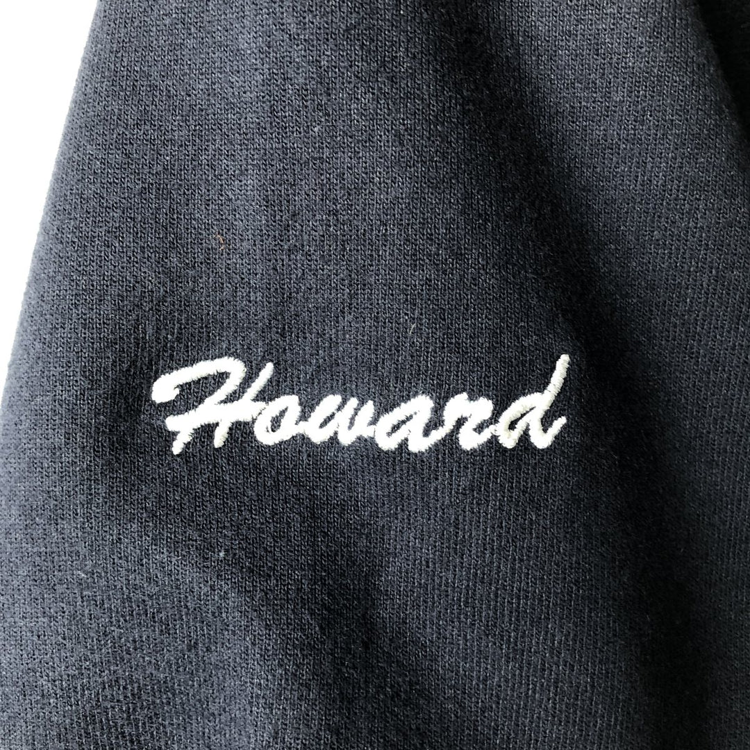 Champion Reverse Weave Graham Tire And Auto Stars and Stripes Advertising Pullover Hoodie (Men's XL equivalent) cotton navy blue type Vintage Second Hand