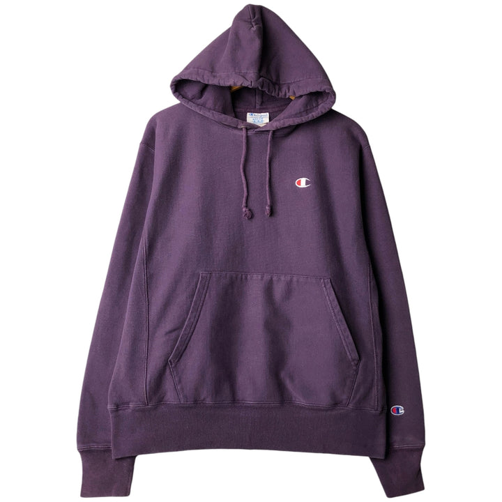 Champion REVERSE WEAVE Reverse Weave Sweat Pullover Hoodie Men's M cotton purple type Vintage Second Hand