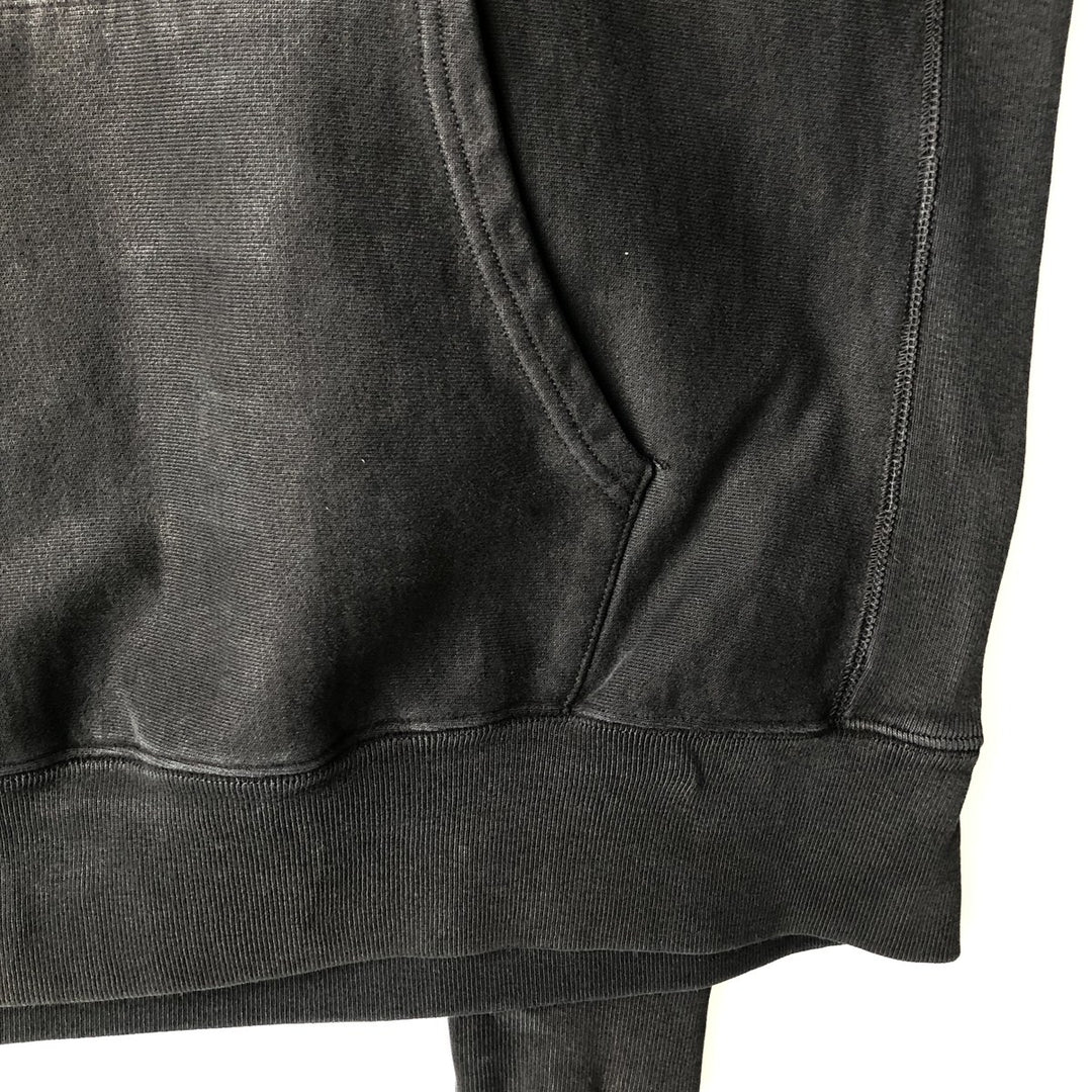 Champion REVERSE WEAVE Reverse Weave Sweat Pullover Hoodie Men's XL cotton black type Vintage Second Hand